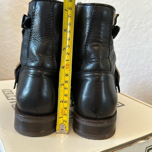 Frye Veronica Short 6” Moto Boot Black size 9M - Picture 8 of 10
